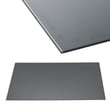 Range Oven Door Outer Panel (black) for GE JBS03G*J2 - Part WB36X5557