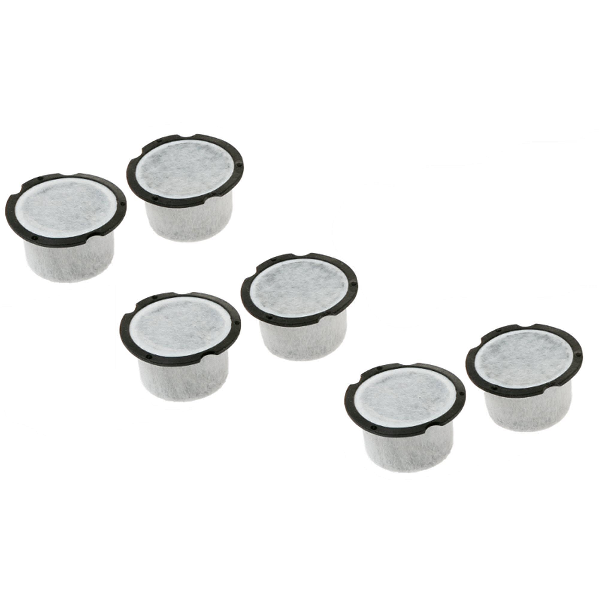 Part #wc01X21020, G.e. Coffee Maker Charcoal Water Filter, 6-Pack