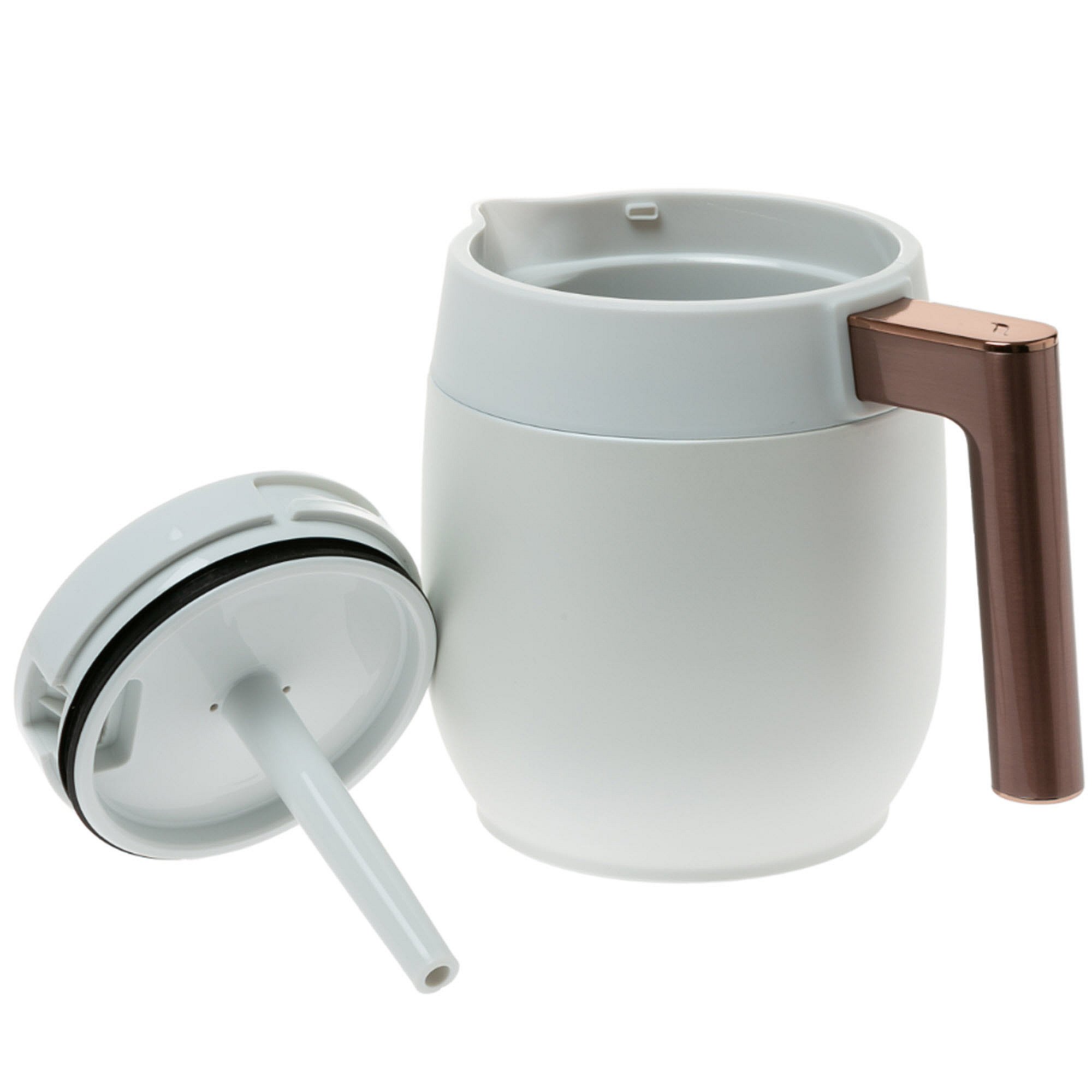 Matte White Vacuum Carafe With Lid WC01X21029