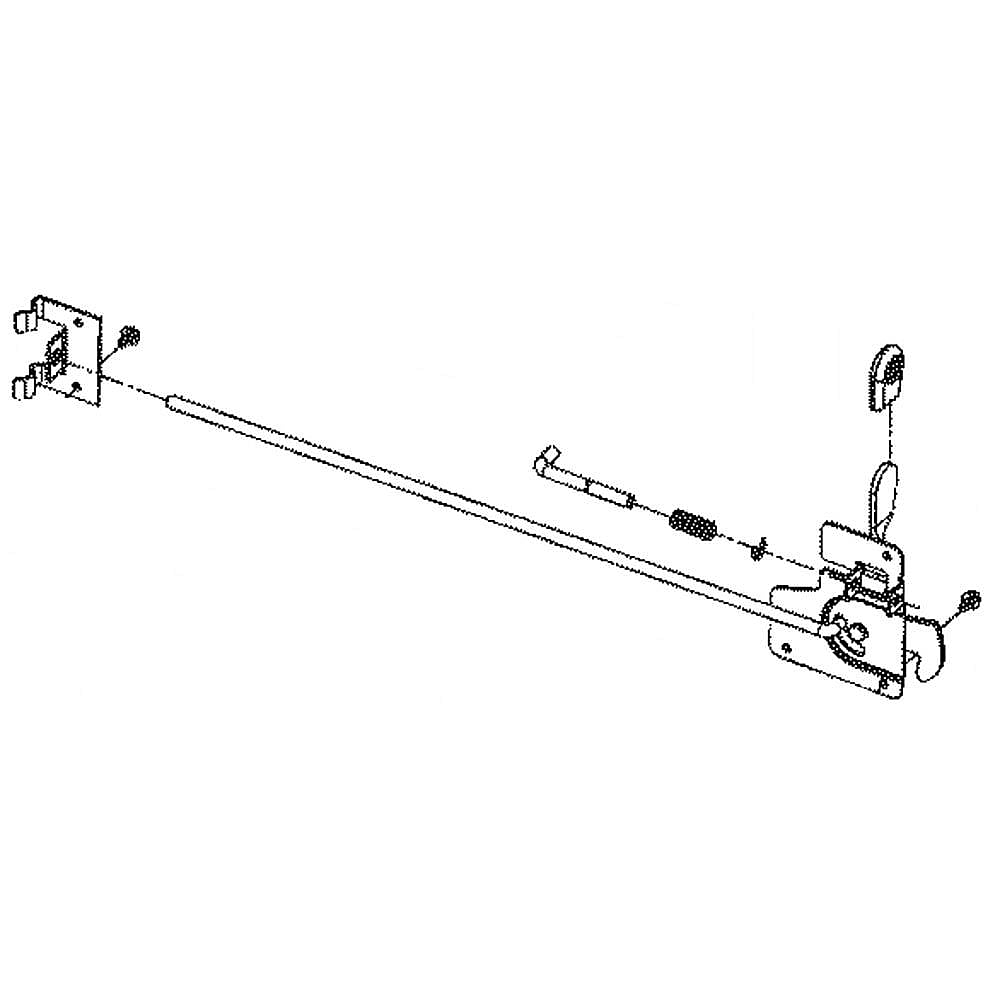 GE Part #wc17X10013, Latch | 17.00 x 8.00 x 0.50