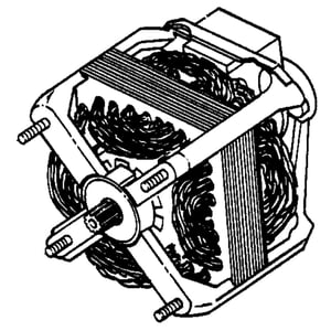 Trash Compactor Drive Motor WC26X10002