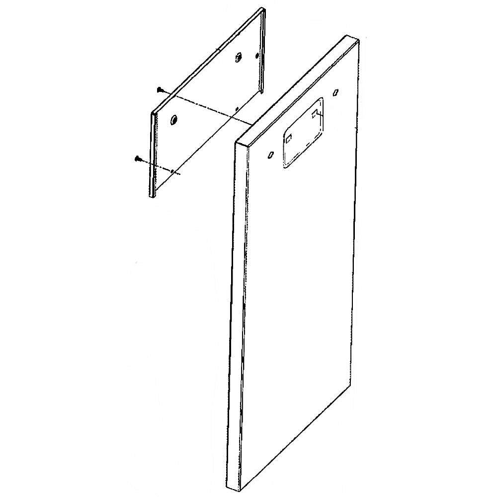 GE Part #wc36X10063, Door Asm Ii | 41.60 x 29.50 x 7.70
