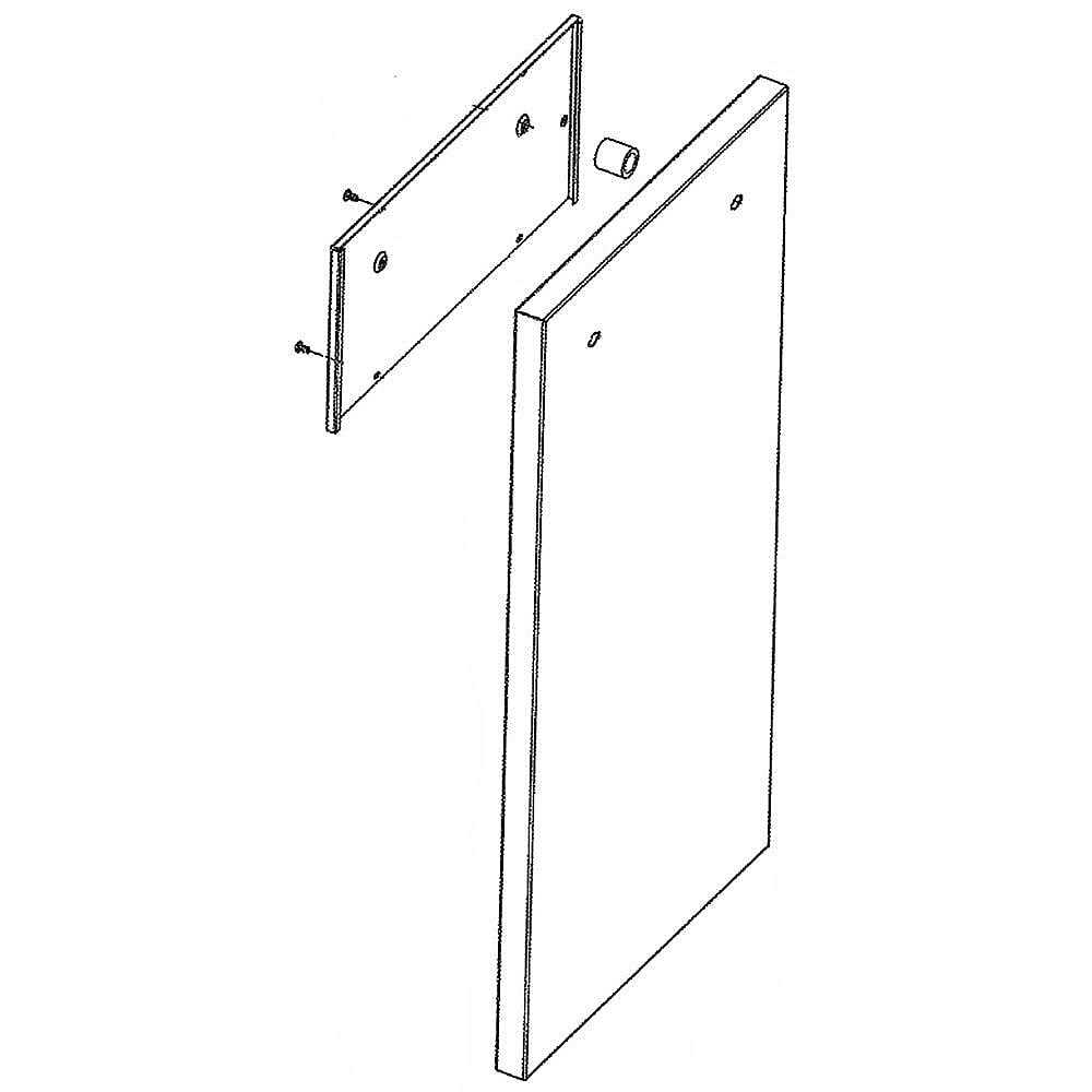 GE Part #wc36X10064, Door Assembly | 35.90 x 29.60 x 8.20