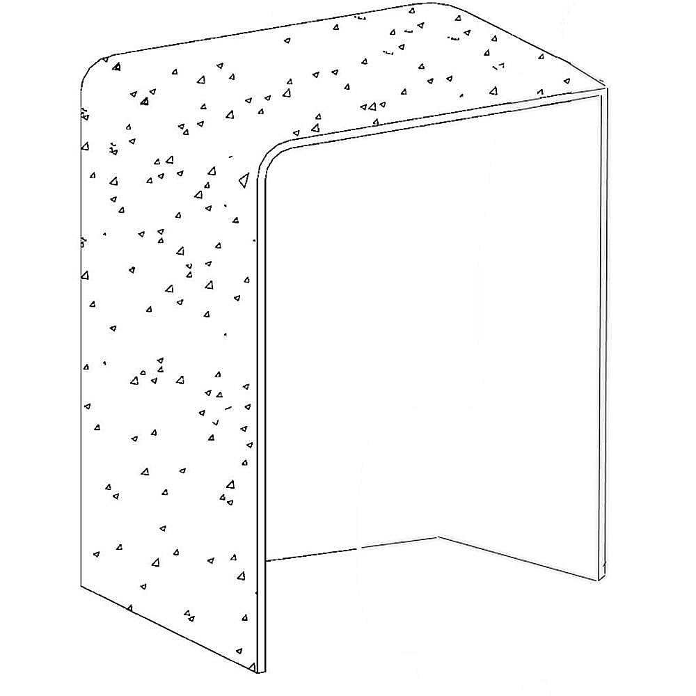 Part #wd01X10313, Tub Insulation / 32.00 x 20.00 x 5.00