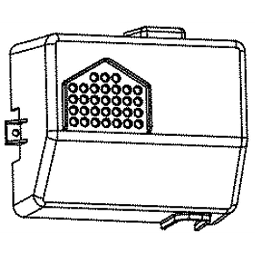 GE Part #wd01X10390, Power Board Cover | 14.00 x 9.50 x 2.50