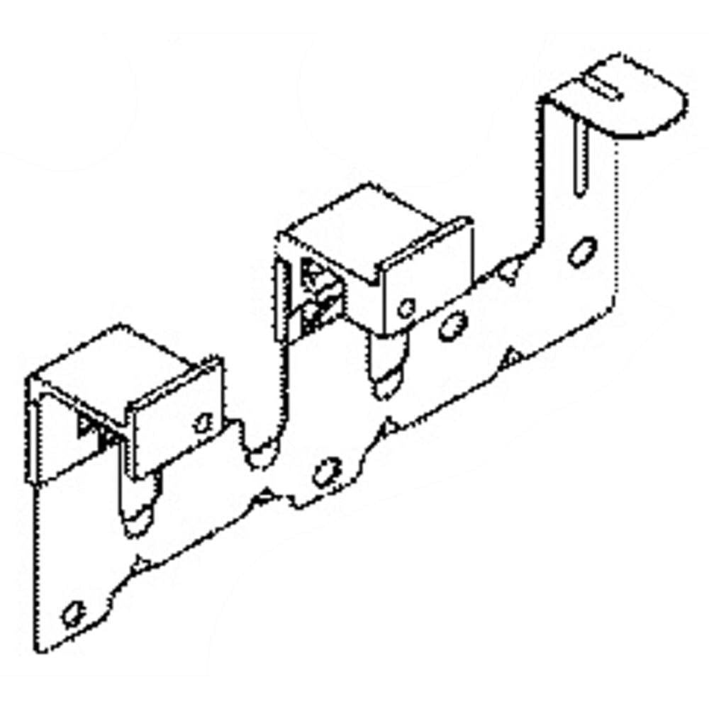 GE Part #wd01X10396, Rack Lever | 8.00 x 7.50 x 1.20