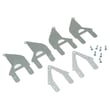 Installation Brackets Kit for GE PDD415PYY0FS - Part WD02X30956