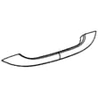 Dishwasher Door Handle (stainless) for GE PDW1860N00SS - Part WD09X10063