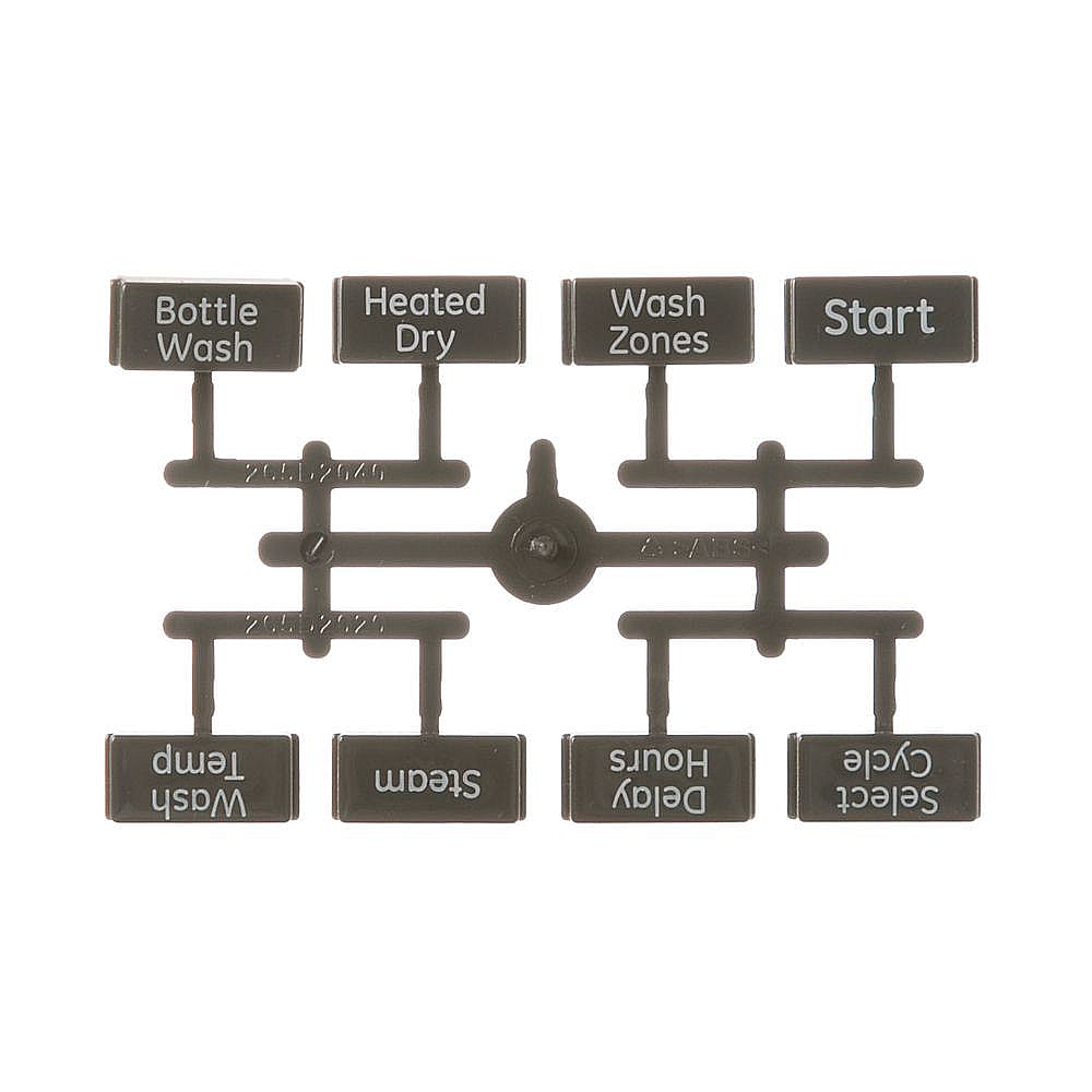 Dishwasher Control Panel Button Set