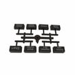 Dishwasher Control Panel Button Set for GE DDT595SSJ2SS - Part WD09X22799