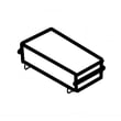 Button for GE GDP615HSM4SS - Part WD09X24425