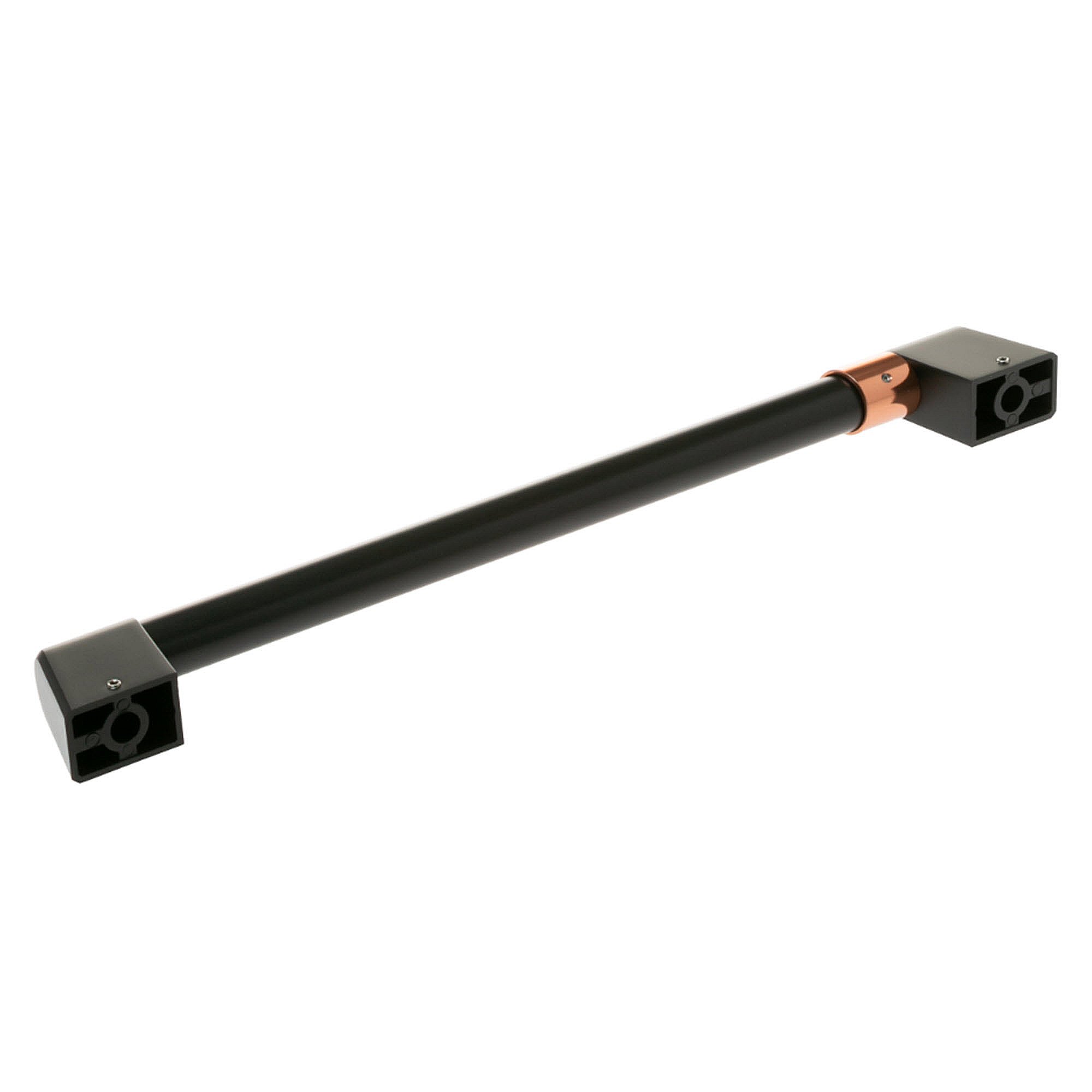 Flat Black Door Handle W/ Cafe Band WD09X32080