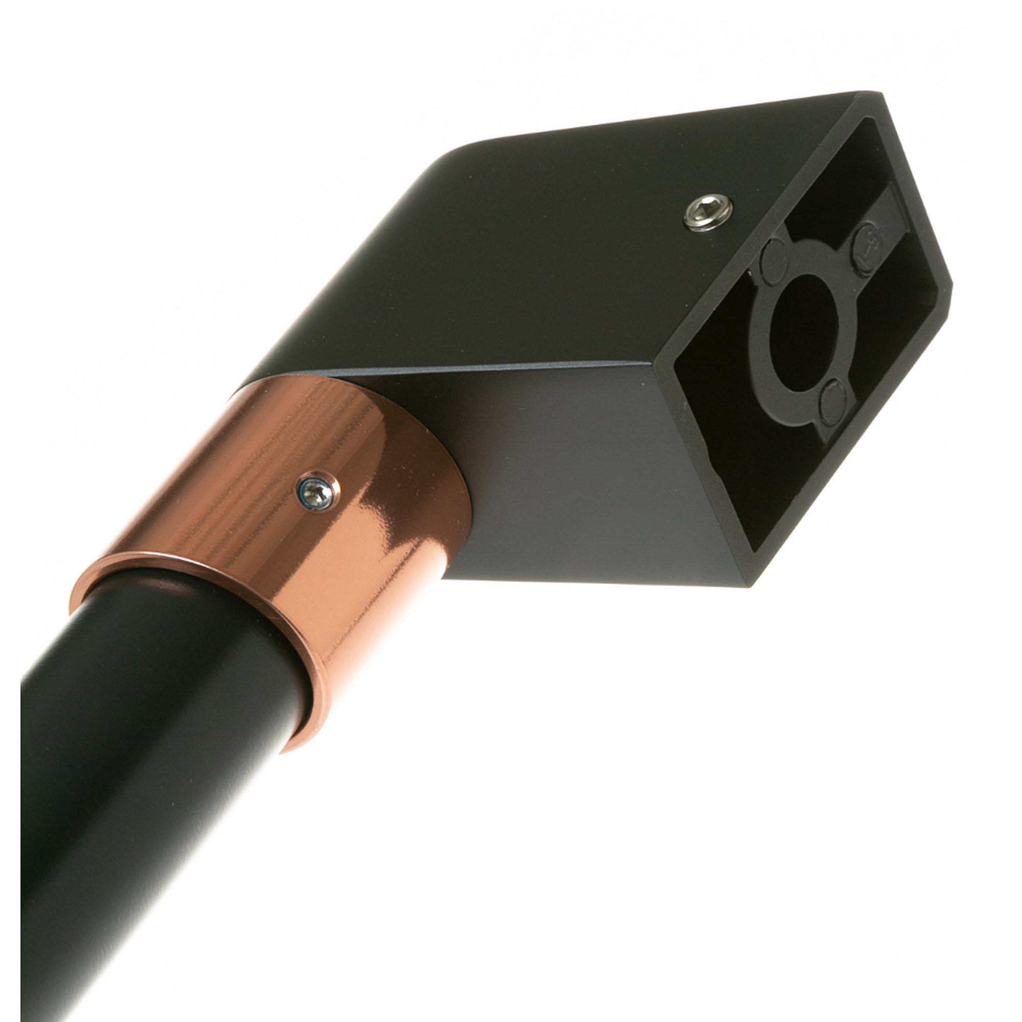 Flat Black Door Handle W/ Cafe Band WD09X32080