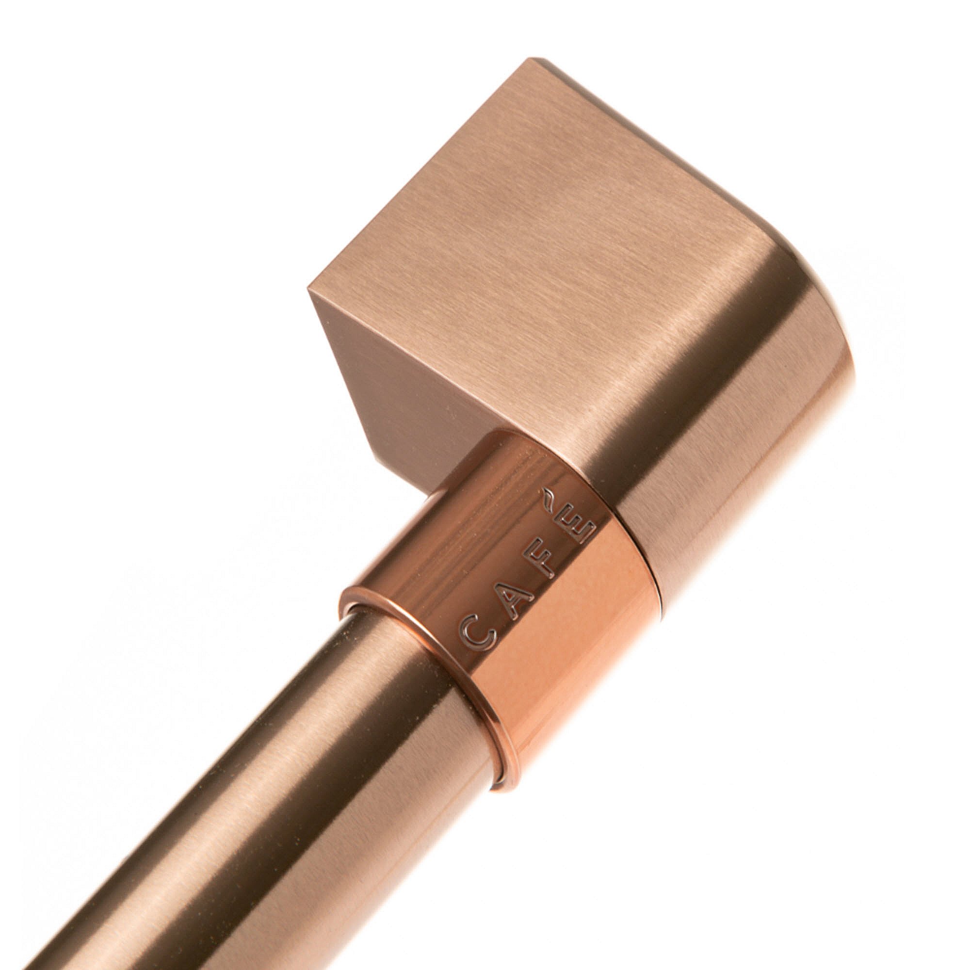 Brushed Copper Door Handle W/ Caf Band WD09X34245
