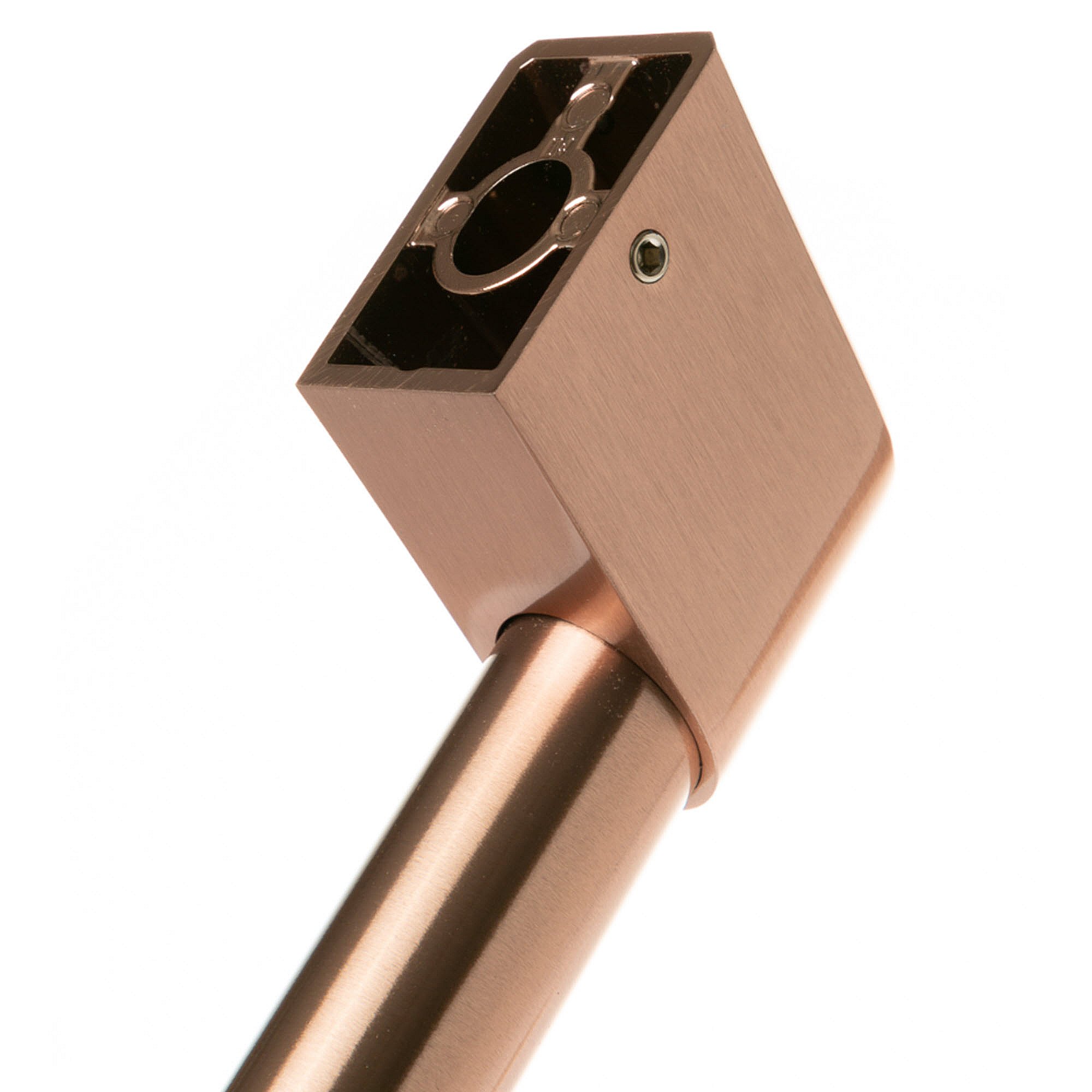 Brushed Copper Door Handle W/ Caf Band WD09X34245