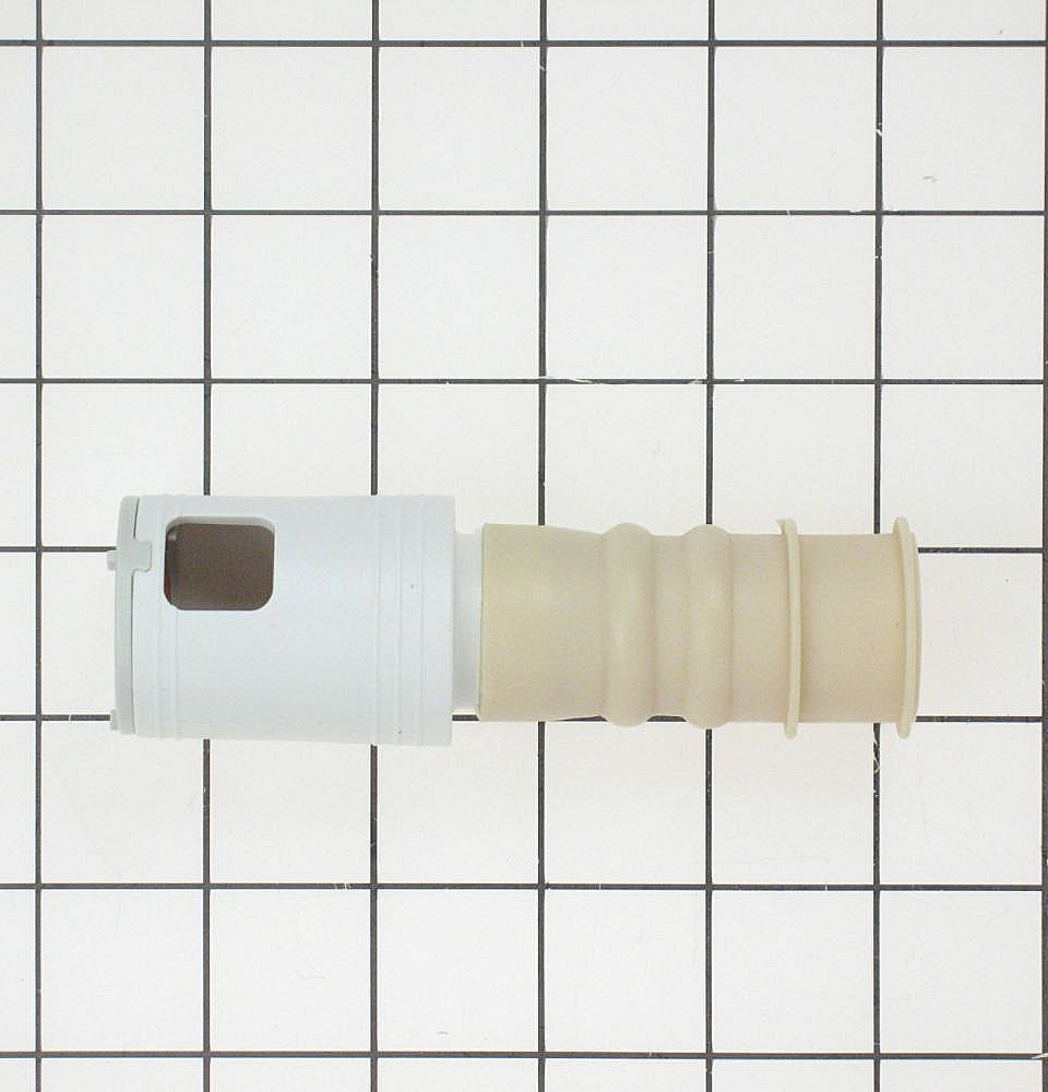 Part #wd12X10189, Dishwasher Drain Pump Adapter Assembly / 6.30 x 6.70 x 6.90