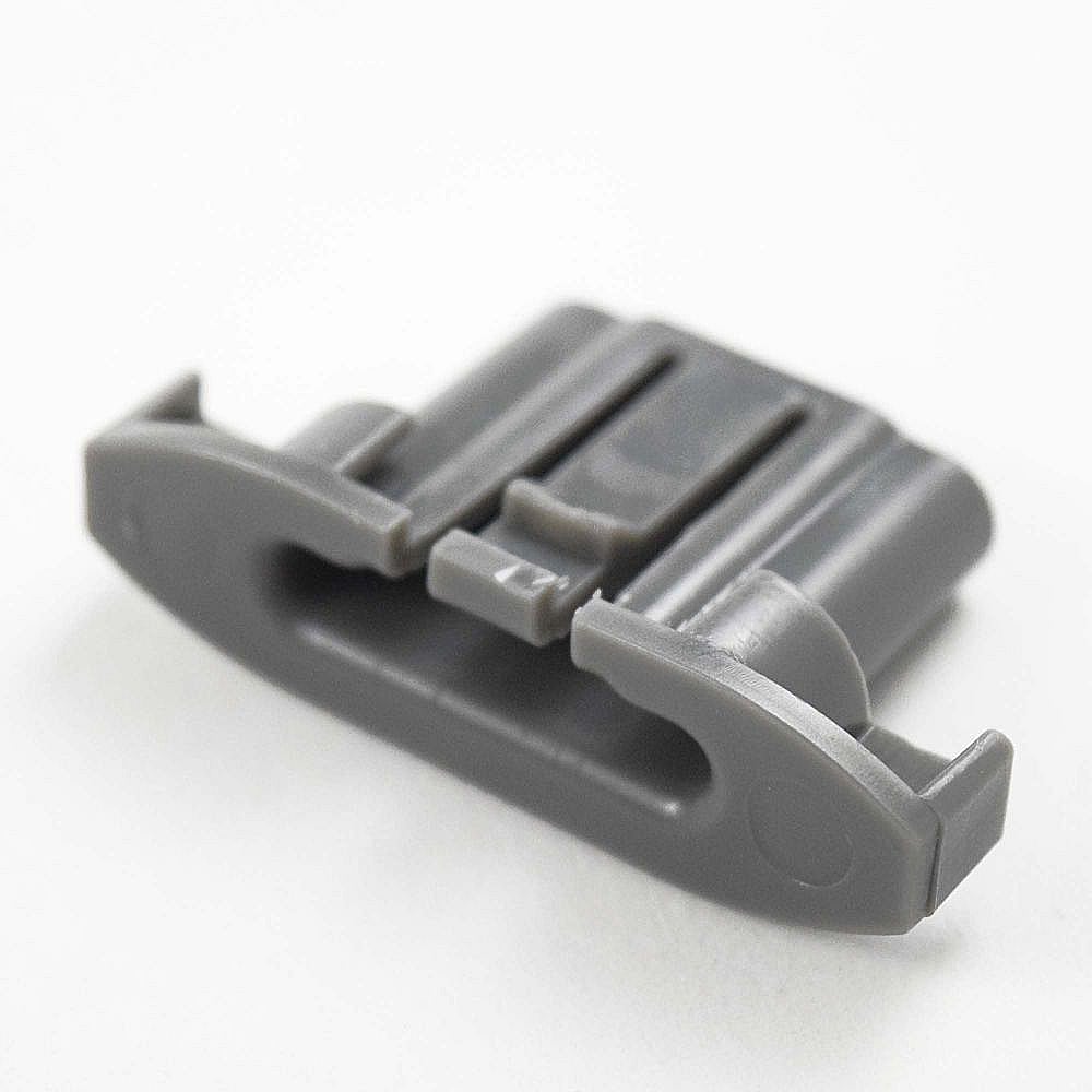 Part #wd12X10315, Dishwasher Dishrack Slide Rail Stop, Rear / 6.00 x 6.00 x 0.60