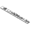 Dishwasher Light Pipe Panel WD12X20139