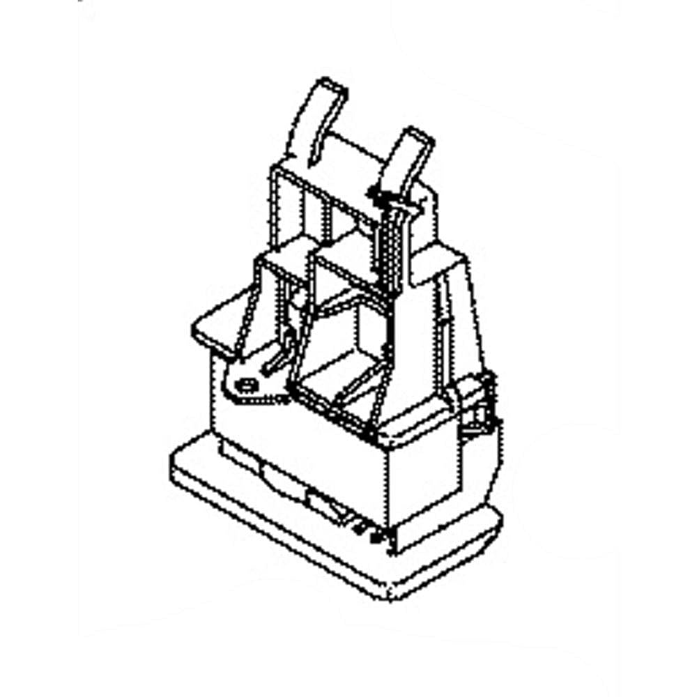 Part #wd16X25651, Pan Leveling Leg And Gear Asm / 1.00 x 1.00 x 1.00
