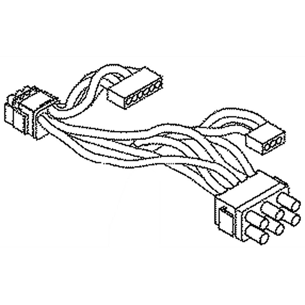 Part #wd21X20149, Dishwasher Wire Harness / 8.00 x 7.50 x 1.40