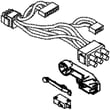 Dishwasher Wire Harness for GE PDF820SGJ0BB - Part WD21X22861