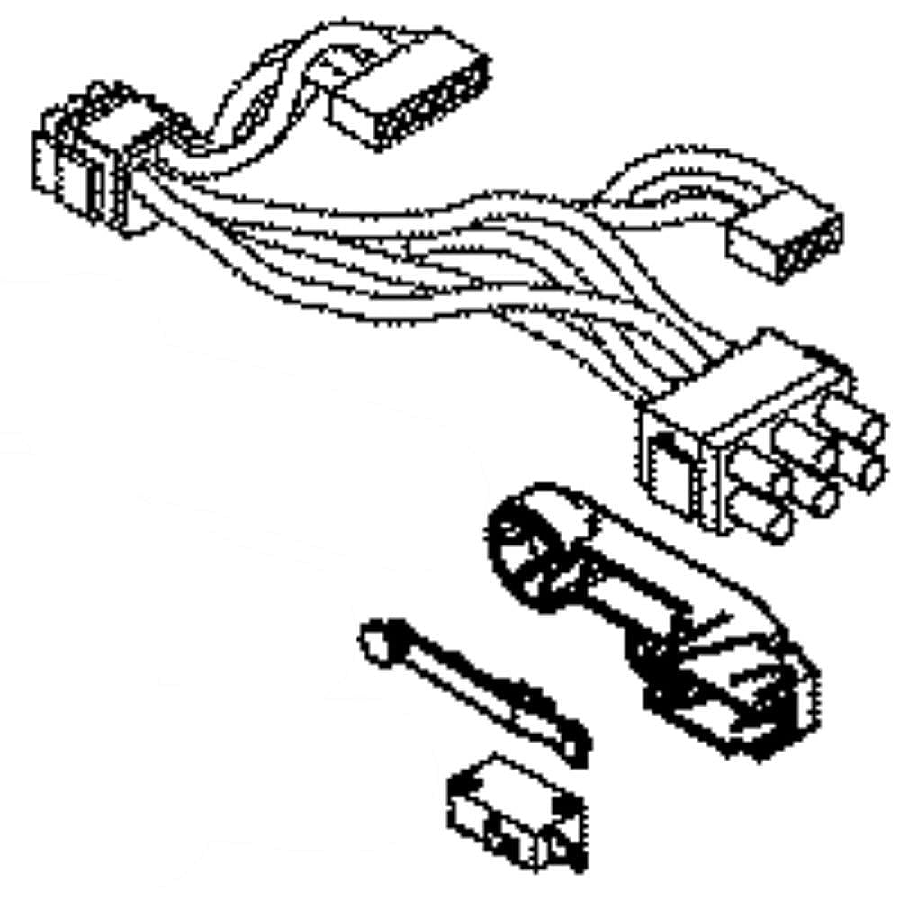 GE Part #wd21X24400, Dishwasher Harness Assembly | 14.50 x 5.75 x 6.25