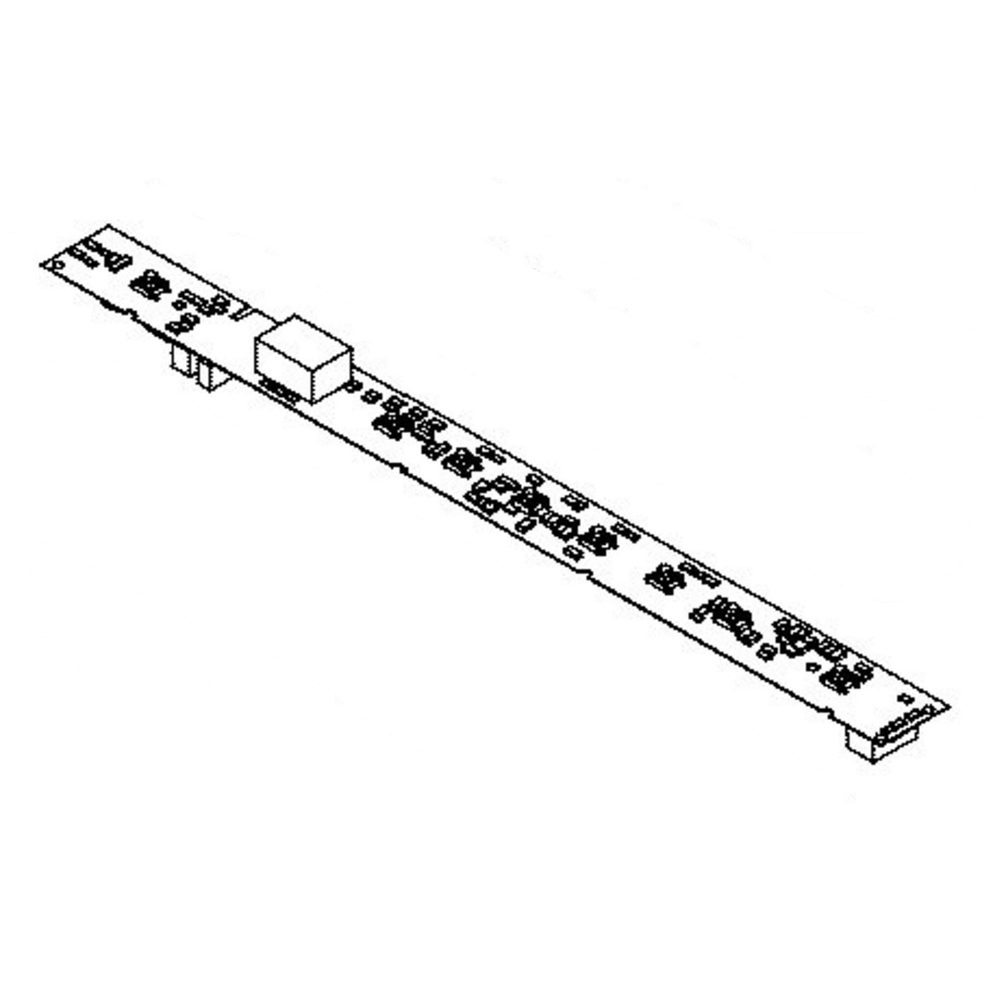 Part #wd21X26050, Configured Service 8 Butons Ui Board