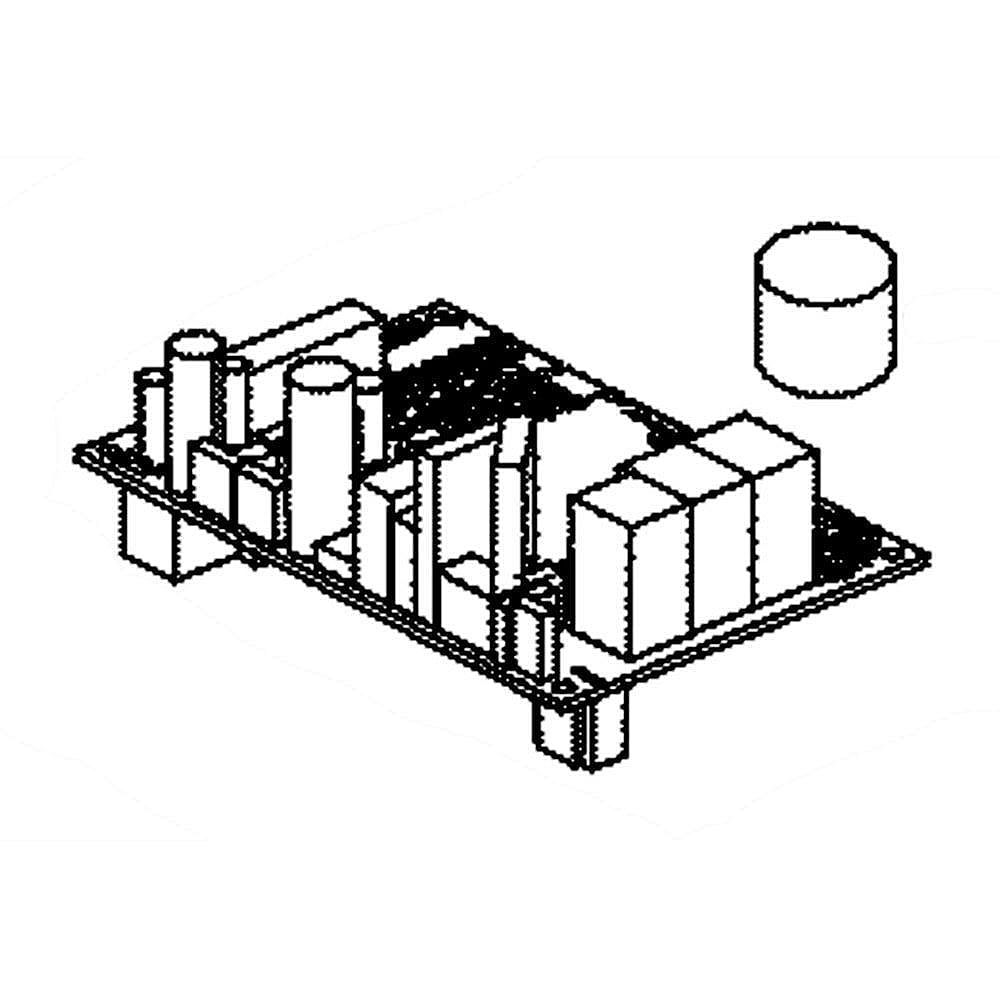 Photo of Part #wd21X32160, Dishwasher Electronic Control Board from Repair Parts Direct
