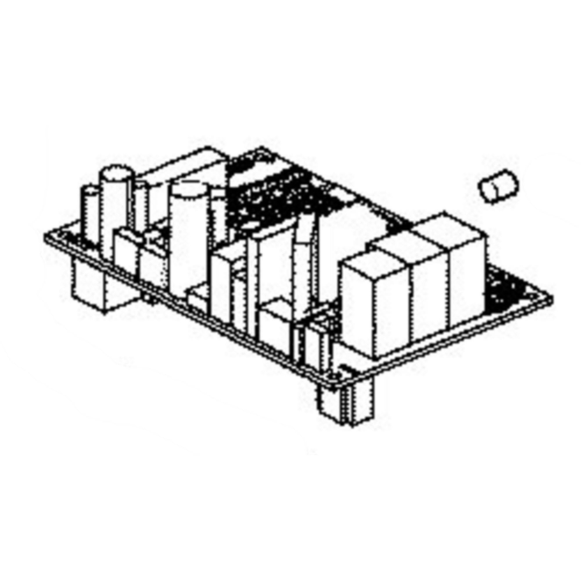 Part #wd21X32161, Configured Service Machine Control Board