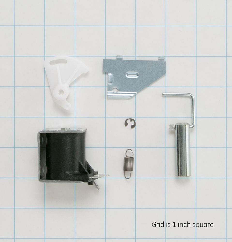 Part #wd21X802, Dishwasher Drain Solenoid (Replaces Wd21X0802, Wd21X440, Wd21X664, Wd21X710) / 2.00 x 9.00 x 1.40