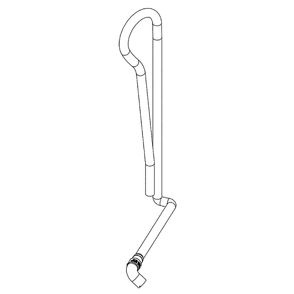 Part #wd24X29438, Dishwasher High-Loop Drain Hose