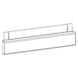Toe Kick Wh for GE GLDA690M00BB - Part WD27X10216