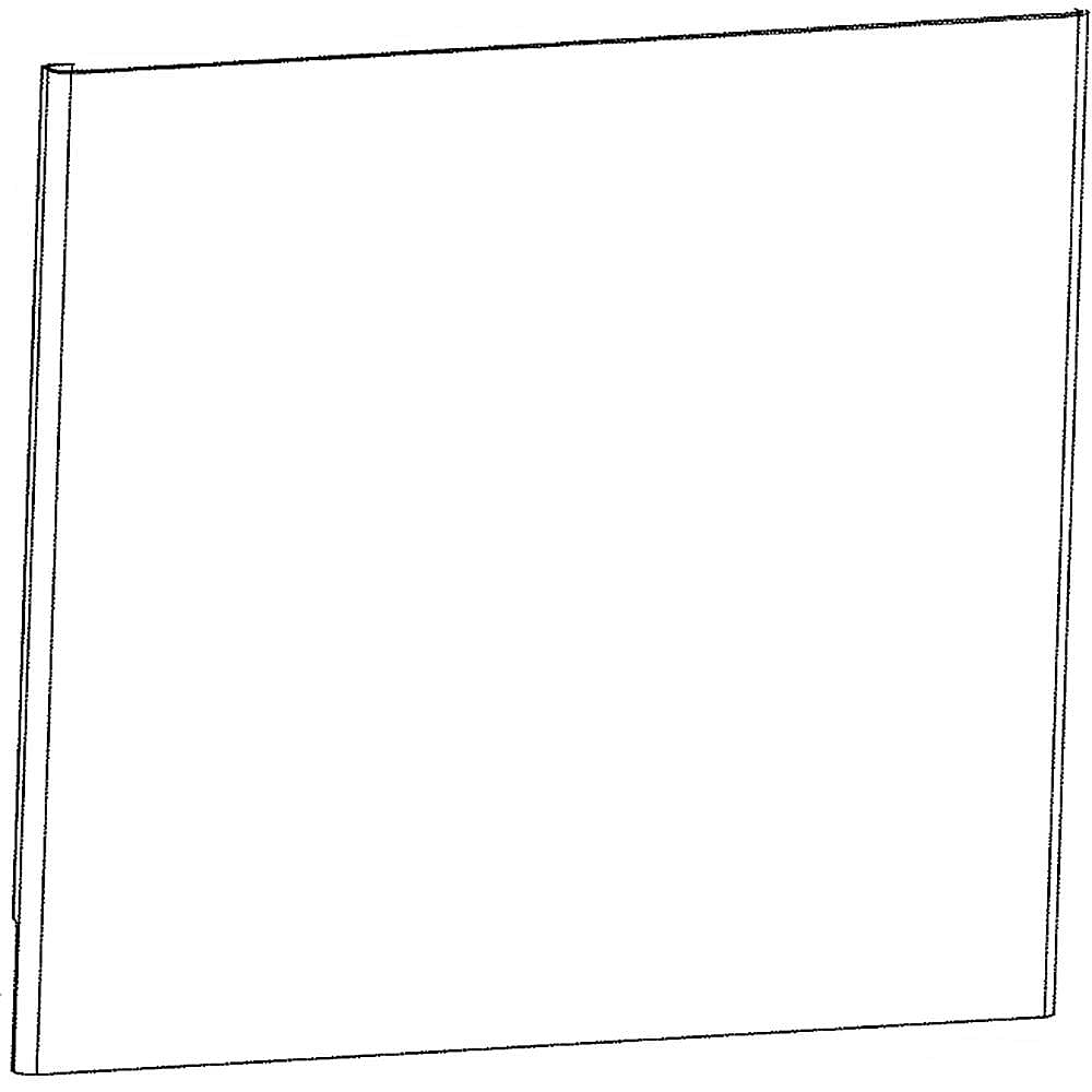 Part #wd27X23649, Outer Door P / 28.10 x 18.20 x 3.10