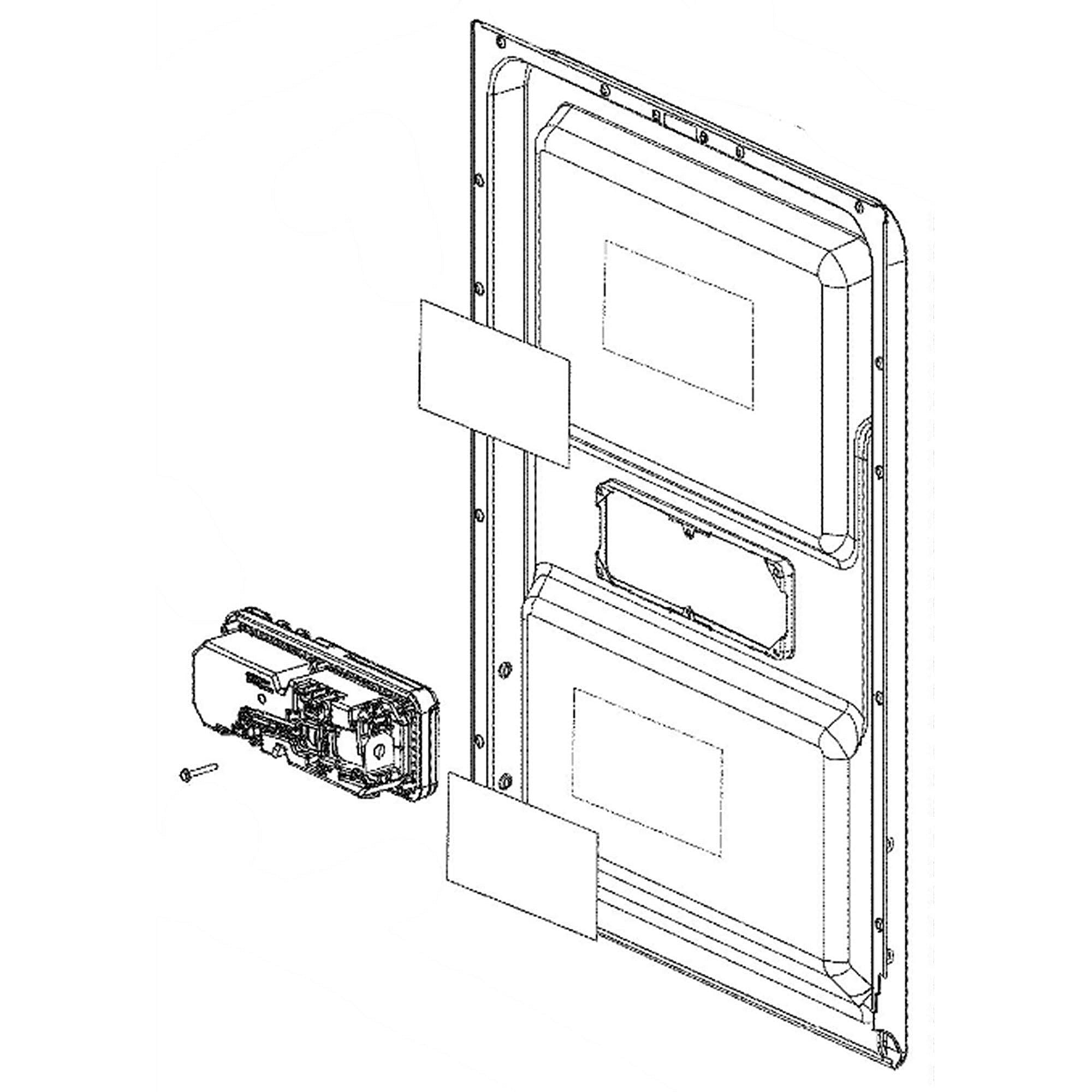 Photo of Part #wd27X32800, Inner Door A from Repair Parts Direct