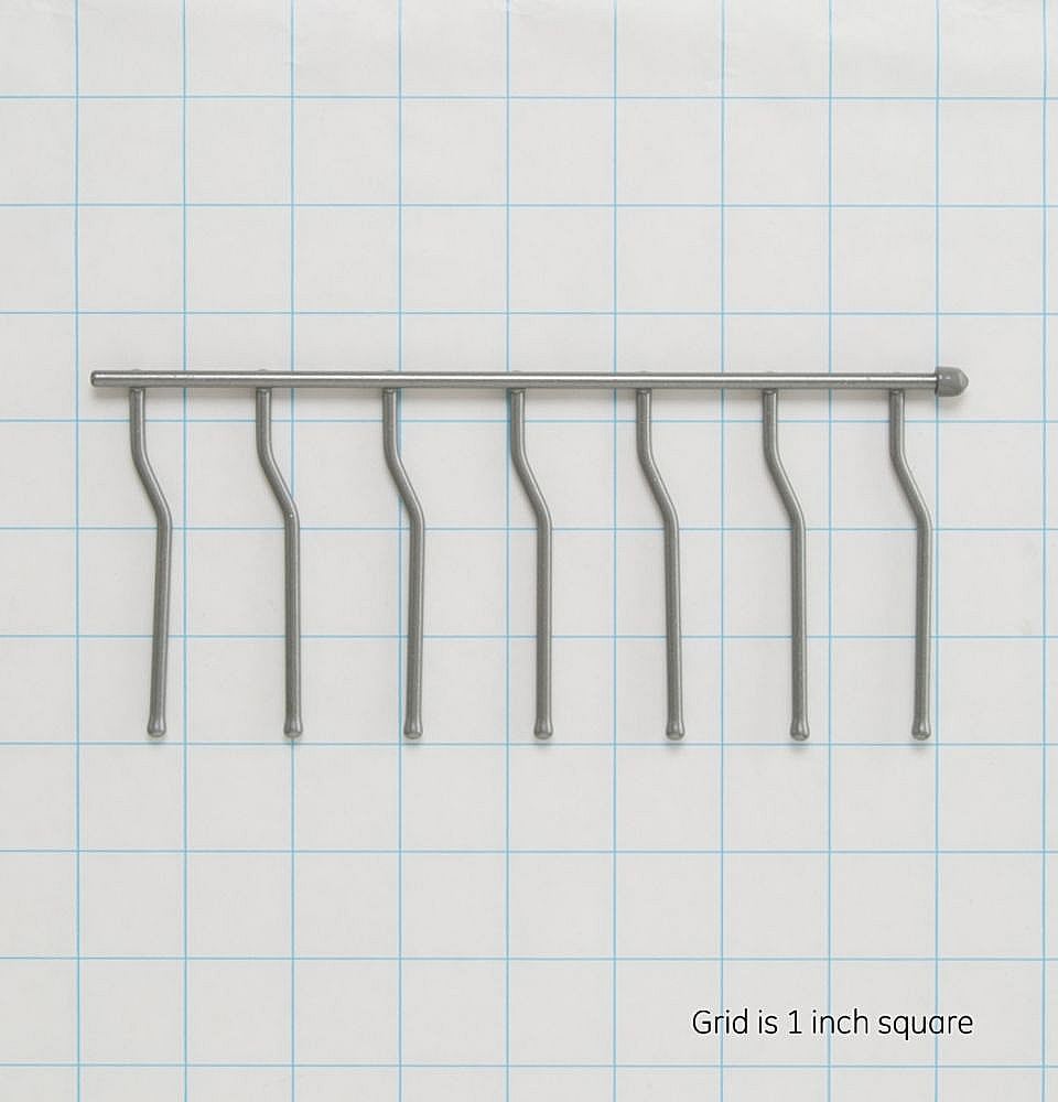 Part #wd28X10116, Dishwasher Fold-Down Tine Row / 14.00 x 9.50 x 0.30