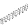Dishwasher Cup Shelf for GE PDW8400N00BB - Part WD28X10142
