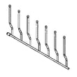 Dishwasher Tine Row for GE GLD6904R30BB - Part WD28X10248