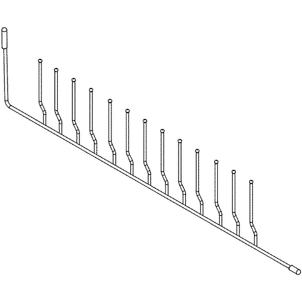 GE Part #wd28X20381, Fdt Coated L | 24.70 x 4.70 x 3.40