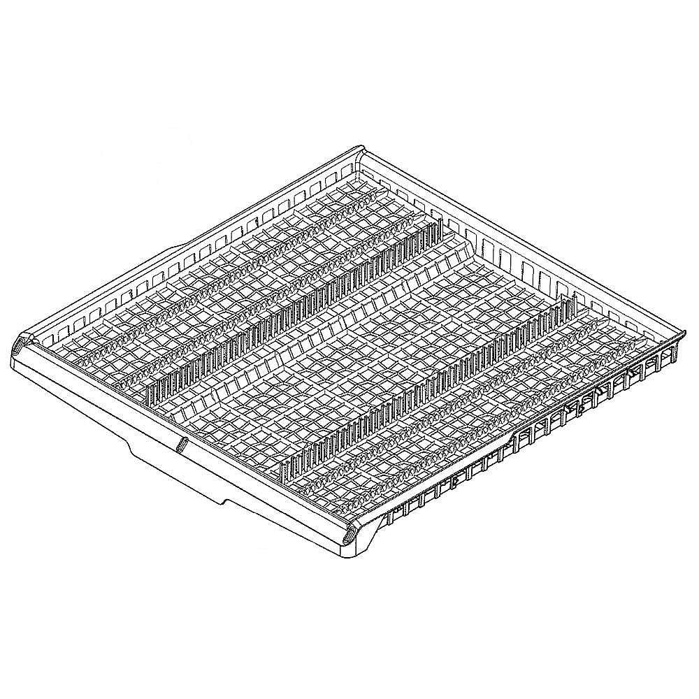 Part #wd28X24462, Dishwasher Third Level Dishrack / 21.25 x 20.75 x 4.00