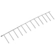 Coated Fold Down Upper Rack Tine for GE PDT785SBN3TS - Part WD28X25646