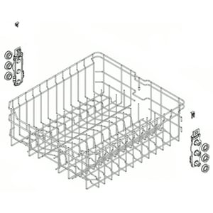 Coated Upper Rack Assembly WD28X24438