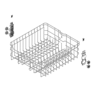 Dishwasher Dishrack Assembly, Upper WD28X10347