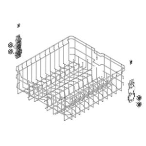 Dishwasher Dishrack Assembly, Upper WD28X25018