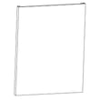 Dishwasher Door Outer Panel (stainless) for GE ZBD1800G00SS - Part WD31X10079