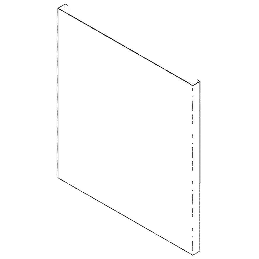 GE Part #wd31X10107, Dishwasher Outer Door | 34.00 x 26.90 x 4.30