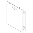 Outer Panel for GE GLD5766V00SS - Part WD31X10135