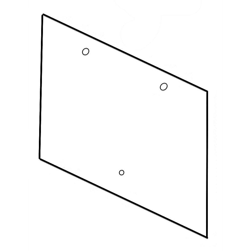 Part #wd31X10141, Dishwasher Timer Drip Shield / 14.00 x 9.50 x 0.10