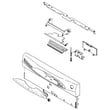 Escutcheon for GE GLD6200L00CC - Part WD34X11106