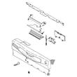 Dishwasher Control Panel Assembly for GE GLD5500L15WW - Part WD34X11122