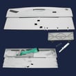 Escutcheon for GE GHDA650L15WW - Part WD34X11142